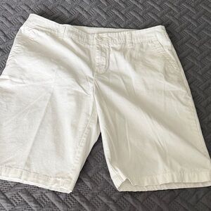 Liz Claiborne White Casual Shorts